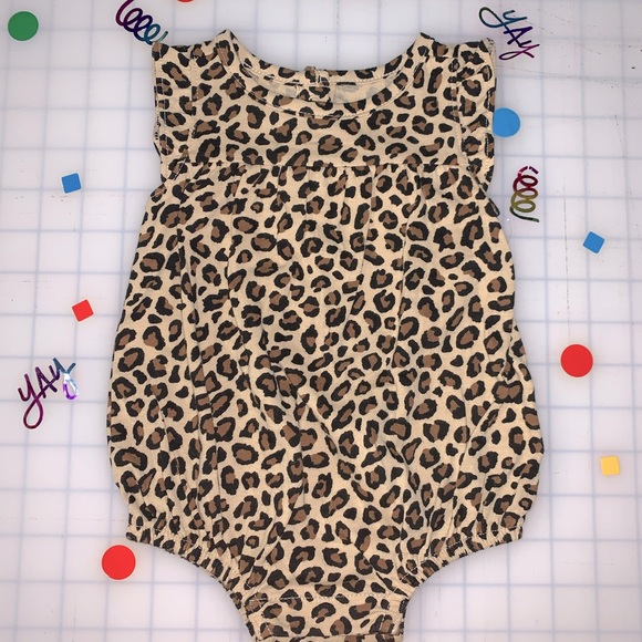 Baby leopard print romper - Picture 1 of 1
